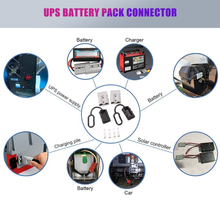 50A%201/0%20AWG%20Battery%20Connection%20Harness%20Plug%20Connector%20Winch%20Plug%20Quick%20Disconnect%20for%20UPS%20Battery%20Pack%20Trailer%20Forklift%20-%20Image%207