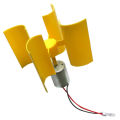 Childrens Experiment DIY Power Generation LED Power Generation Educational Wind Turbine Kit Alternative Energy Generator. 