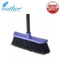 KITCHEN BROOM / TERRACE BROOM / CARPET BROOM 7 ROWS OF SHORT BRISTLE WITH 120CM METAL HANDLE. 