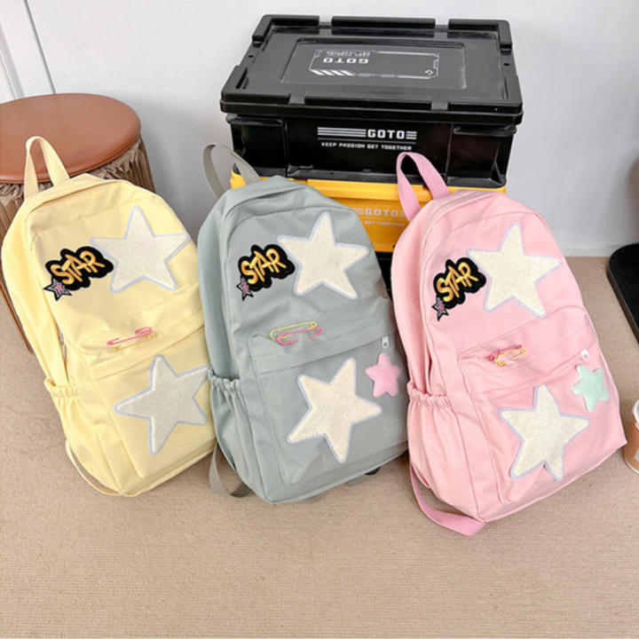 Cute Aesthetic Backpack Fashionable Backpack For Women Cute Backpack For Women Aesthetic Backpack For Travel Trendy Colorful Backpack Daraz.lk