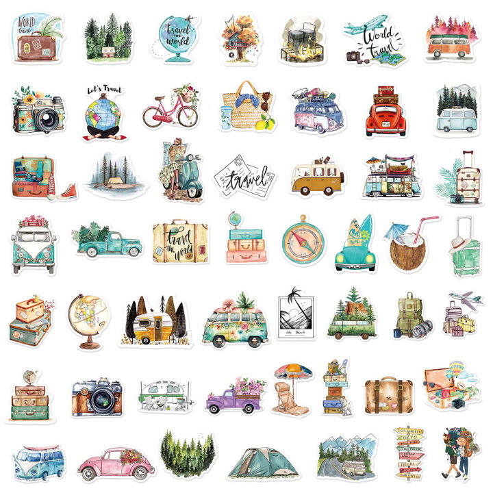 40pcs%20Travelling%20Stickers%20Hiking%20Picnic%20Explore%20Watercolor%20Stickers%20for%20Laptop%20Scrapbook%20Journal%20Kids%20Girls%20Boys%20Stickers%20-%20Image%206