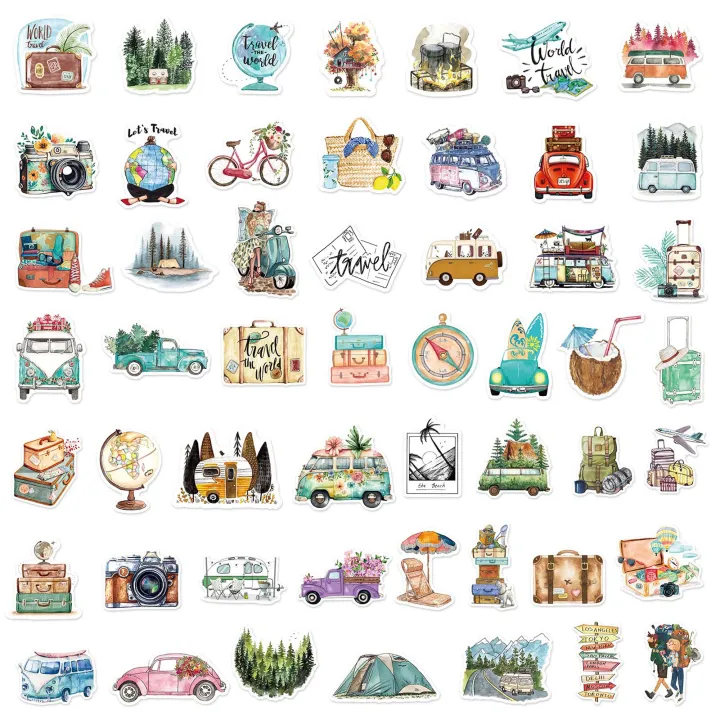 40pcs%20Travelling%20Stickers%20Hiking%20Picnic%20Explore%20Watercolor%20Stickers%20for%20Laptop%20Scrapbook%20Journal%20Kids%20Girls%20Boys%20Stickers%20-%20Image%206
