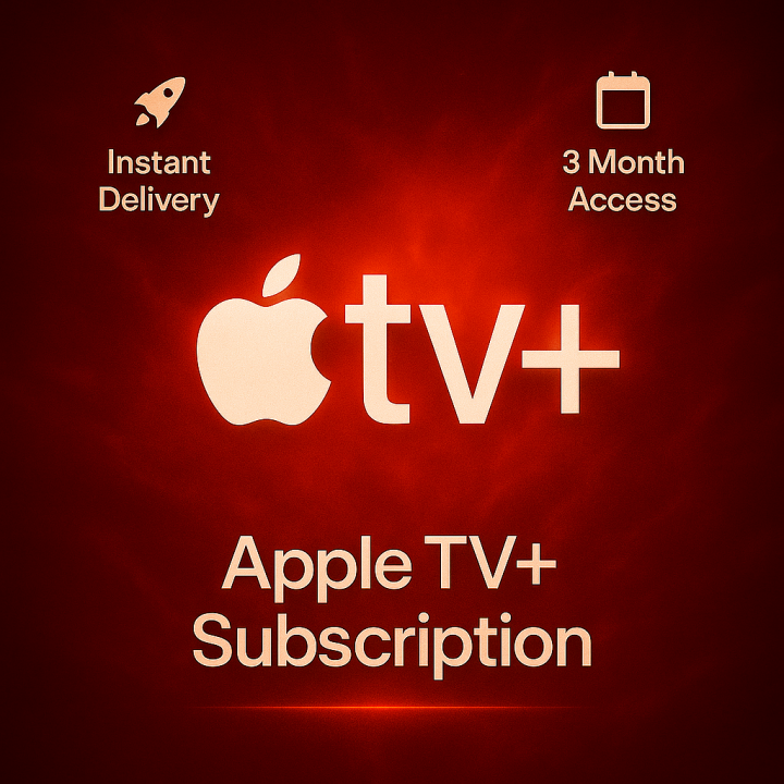 Apple TV+ Subscription Code | 1 Month Access for US Accounts | Instant Digital Delivery