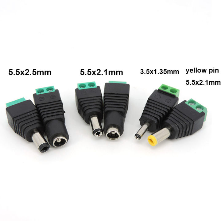 1/5pcs%20DC%20male%20female%20jack%20cctv%20cable%20Connector%205.5%20x%202.1MM%205.5*2.5MM%203.5*1.35MM%20Power%20plug%20terminal%20Adapter%20for%20ip%20camera%20A07%20-%20Image%202