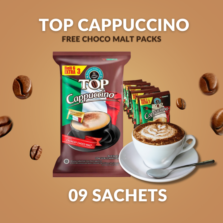 Top Cappuccino 09 Coffee Sachets