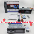 Car MP3 Bluetooth Double USB FM Radio Single Din Setup Player With Phone Charger & Remote Control Modal: 950. 