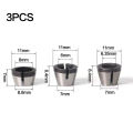 3Pcs High Precision 6mm 6.35mm 8mm Router Collet Chuck Adapter for Engraving Trimming Machine. 