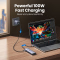 UGREEN USB C Hub, 10-in-1 USB-C Dongle Docking Station, with 4K HDMI VGA 100W PD 3 USB 3.0 Ports SD TF Card Reader Adapter for MacBook Pro iPad. 