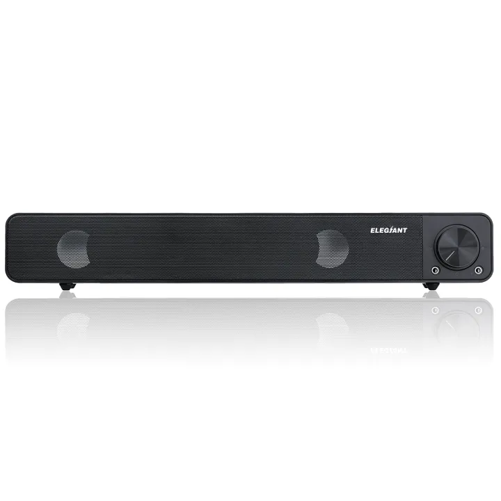 ELEGIANT%20Mini%20Wired%20Soundbar%20Stereo%20USB%20Powered%20Computer%20Speakers%20LED%20Light%20Volume%20Control%20With%20Mic%20for%20TV%20PC%20Tablets%20Desktop%20Projector%20-%20Image%203