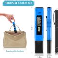 Digital PH Tester PH Meter Portable Ph Tester for Water, 0-14 PH Testing Range PH Pen, Water Testing Kits for Drinking Water. 