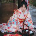 Kimono Improved Women's Japanese Formal Wear Traditional Women's Clothing Photography Bathrobe Japanese God Ming Girl Japanese Summer Photography Clothes. 