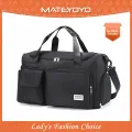 MATEYOYO Travel Bag Fitness Handbag Yoga Sports Bag Waterproof Weekender Bags Sport Bag Yoga Shoulder Bag Traveling Bag Fitness Bag Gym Totes for Men Women. 