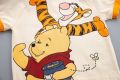 Boys' summer clothes new cotton children's clothes summer Pooh bear Tigger T-shirt + fashion shorts 0~5 years old baby suit. 