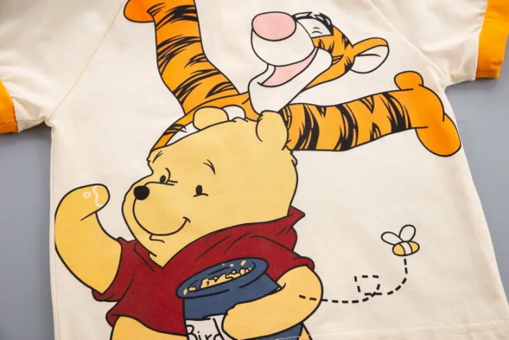Boys'%20summer%20clothes%20new%20cotton%20children's%20clothes%20summer%20Pooh%20bear%20Tigger%20T-shirt%20+%20fashion%20shorts%200~5%20years%20old%20baby%20suit%20-%20Image%207