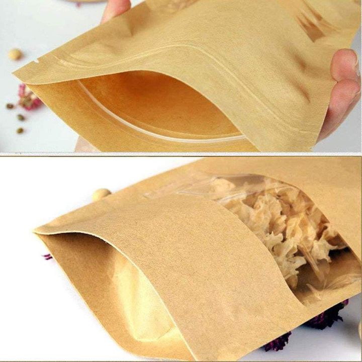 50G%20-%20Kraft%20Paper%20Bag%20Stand%20Up%20Pouch%20Food%20Zip%20Lock%20Packaging%20Window%20(10CM%20x%2015CM%20+%205CM%20=%2050G)%20BROWN%20-%2010%20Bags,%2050%20Bags,%20100%20Bags,%20Available%20-%20Image%207