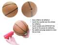 3 Pcs Inflated Mini Sports Balls Set for Toddlers Children Kids - Basketball, Rugby, Football Balls Indoor Outdoor Toys by ZinZen. 