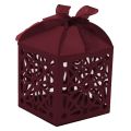 50pcs Wedding Cake Laser Cut  boxes Party  Sweets  Candy Chocolate Decorative  Gift  Box. 