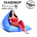 Teardrop Fabric Beanbag. 