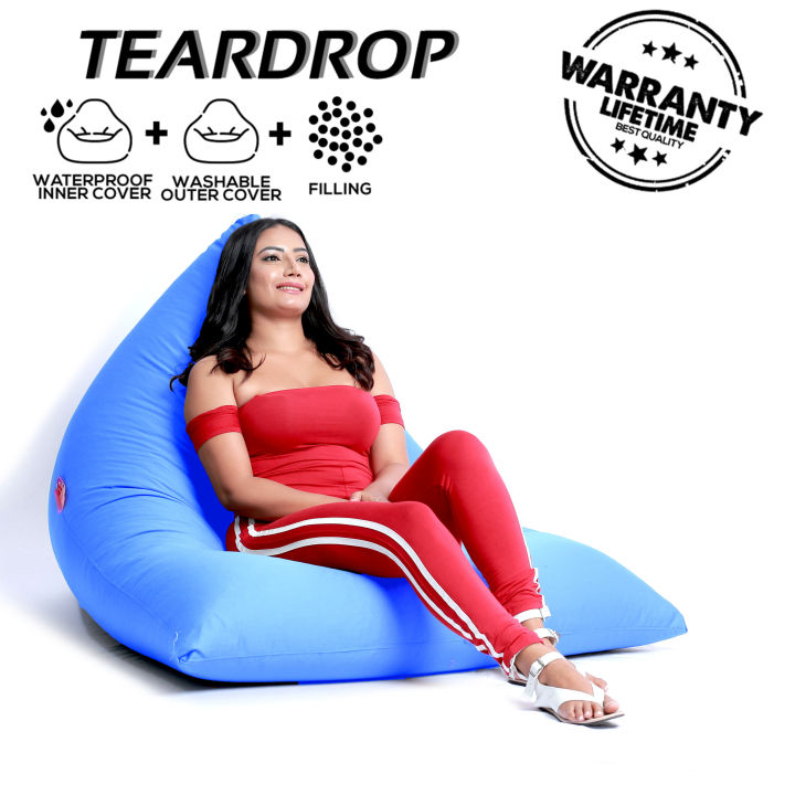 Teardrop Fabric Beanbag