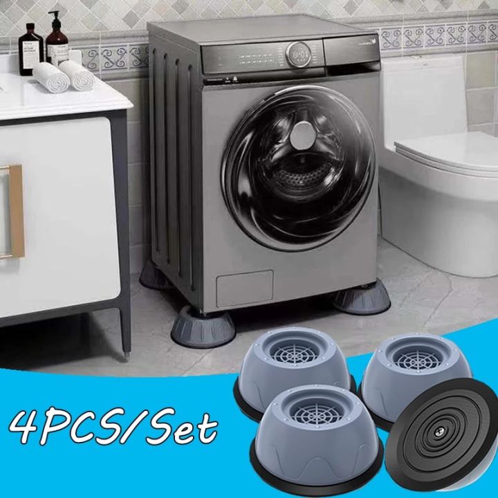 Anti-Vibration Pads For Washing Machine Set Of 4, Non-Slip Rubber Foot Pads  Anti-Walk Silent Pads Dual Design Noise Dampening Pads For Furniture  Adjustable Furniture Risers, Increase Your Furniture Life (AVWP) | Daraz.lk