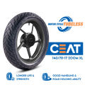 CEAT 140/70-17 ZOOM XL Motor Bike Tyre. 