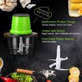 Green Mini Multifunctional Meat Grinder. 