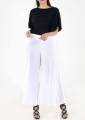 Women’s Ladies Plain Palazzo Trouser Long Pant. 