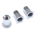 Panda Online 20PCS 304 Stainless Steel Rivet Nut Flat Head Threaded Rivnut Insert Nutserts M3 M6. 