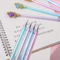 1Pc Creative Fairy Gel Pens Cute Star Magic Stick Neutral Pen 0.5MM Black Ink Kawaii School Stationery. 