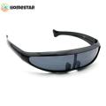 【Popular】Homestar Personality Mirrored Lens Visor Sunglasses Laser Eyeglasses Futuristic Narrow Cyclops Glasses UV400 #450944. 
