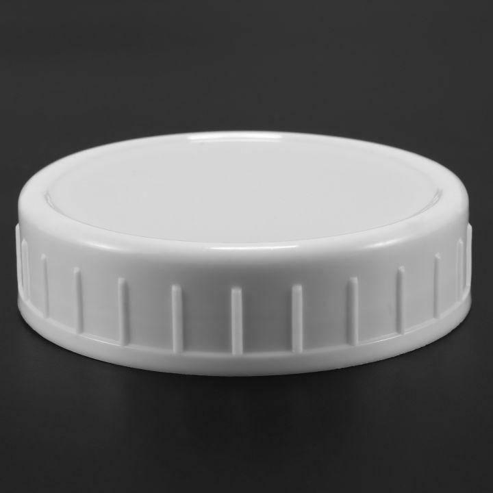 18%20Pack%20Plastic%20Regular%20Mouth%20Mason%20Jar%20Lids%20For%20Ball,%20Kerr%20And%20More%20-%20Food%20Grade%20White%20Plastic%20Storage%20Caps%20-%20Image%204