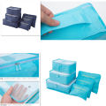 6pcs travel storage bag set, for closets, closets, suitcases, thickened bags, travel manager, bags, shoe bags, cube bags. 