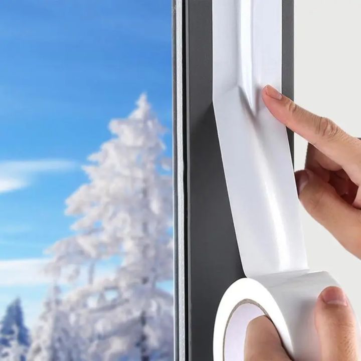 Window Seeler Seal Strip Weatherproof Window Sealing Tape Plastic Cuttable Weather ...