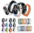 Silicone Strap For Xiaomi Mi Band 7 Mi band 6 Mi band 5 Bracelet Sports Watch Wristband Mi band 7 6 5 Belt strap Replaceable Strap. 