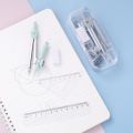 Pro Compasses Kit Multi-purpose Protractor Kit for TRIANGLE Ruler Set Math Drafting Tool for Student Teacher Teens Draft W3JD. 