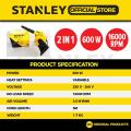 STANLEY STPT600 CORDED BLOWER 600W. 