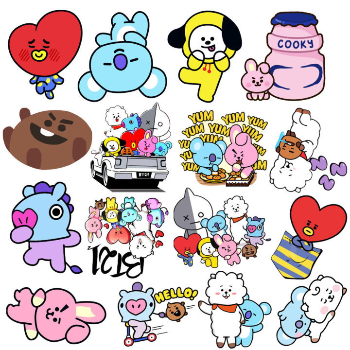 20/40/60pieces%20BTS%20Stickers%20BT21%20Kpop%20Music%20Stickers%20for%20Decorations%20Decals%20Books%20Laptop%20Scrapbook%20Journal%20Kids%20Girls%20Boys%20Wall%20Graffiti%20Stickers%20-%20Image%204