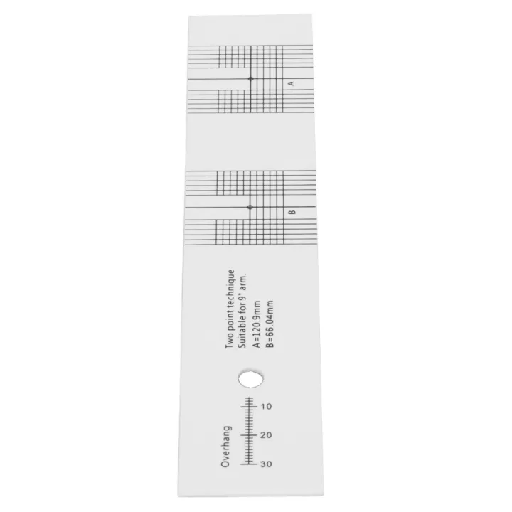Easy Use Acrylic Turntable Protractor Protractor Ruler Cartridge ...