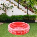 Durable Inflatable Swimming Pool Lounge Seat Bath Tub Pump Pool above Ground Kiddie Paddling Pool for Summer Lawn Kids Child Outdoor Party , Inner 70cm Tall 27cm. 