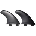 Kqueebee 3Pcs Plastic Nylon+Fiberglass Black for Surf Fins G5 Size Surf Board Fins Surfboard Accessories. 