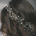 1-36 Pcs Flower Pearl U-shaped Pins Barrettes Gold Silver Color Bridal Vine Tiara Hairband Rhinestone Wedding Hair Combs Elegant Hair Jewelry Accessories. 