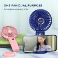 AnDyN New Mini Fan Electric Fan For School Rechargeable Handheld Fan 1200mAH USB Charging Table Fan For Student with Gear Display. 