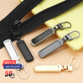 5/10pcs Detachable Metal Zipper Pullers For Zipper Sliders Zippers Repair Kits Zipper Pull Tab Diy Sewing Bags Down Jacket. 
