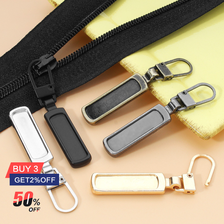 5/10pcs Detachable Metal Zipper Pullers For Zipper Sliders Zippers Repair Kits Zipper Pull Tab Diy Sewing Bags Down Jacket