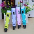 3D Printing Pen 3D Drawing Printing Doodler Pen For Kids,3D Doodling / Printer Pencil Pen With PLA filements. 