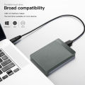 Unionsine 2.5 External Hard Drive USB3.0 500gb/1tb/2tb Portable HDD Storage Compatible for PC, Mac, Desktop, Laptop, MacBook. 