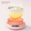 Qiaolis Thermostatic Coaster Cup Heater Mug Warmer 3 Gear 75°C Hot Tea Makers Electric Mini Induction Cooker Coffee Heating Pad. 