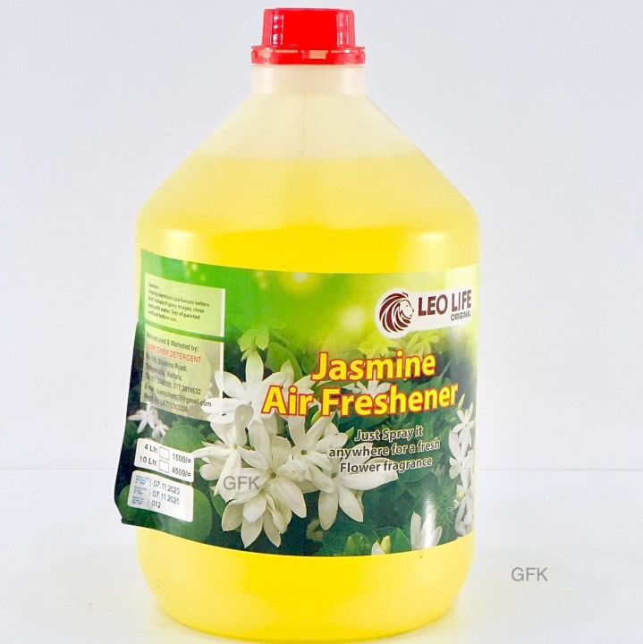 Jasmine Flower Fragrance Air Freshner Liquid - 4L