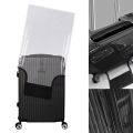 Wear Resistant 20-28 Inch Travel Luggage Cover Transparent Waterproof Luggage Protector Cover PVC Dustproof Suitcase Protector Cover Luggage. 