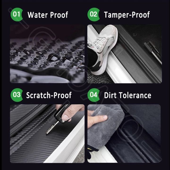 GTIOATO%20Car%20Carbon%20Fiber%20Rear%20Bumper%20Anti-Stepping%20Protector%20Sticker%20Auto%20Trunk%20Sticker%20For%20Mitsubishi%20Xpander%20Mirage%20Strada%20Montero%20Sport%20Pajero%20L300%20-%20Image%205